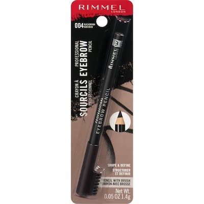 Rimmel London Professional Eyebrow Pencil, Black Brown 1 ea, $10.00/1ea