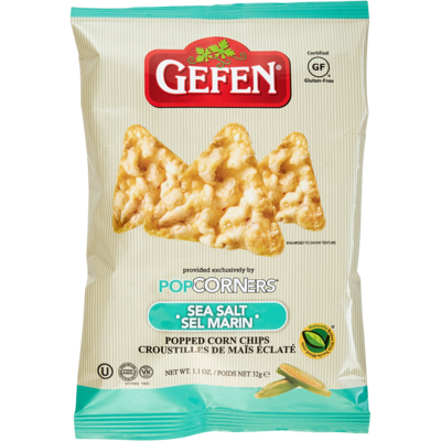 Gefen Popcorners, Sea Salt 31 g, $5.45/100g