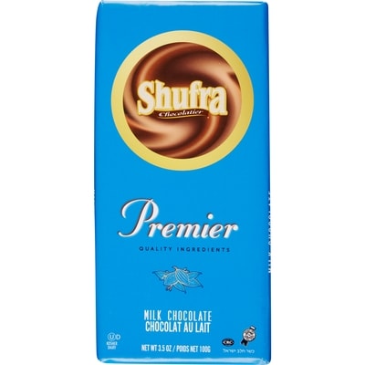 Shufra Premier Chocolate Milk 100 g, $4.99/100g