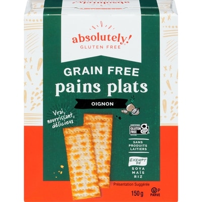 Absolute Pains plats sans gluten Absolutely, oignons 150 g, 5,66 $/100g