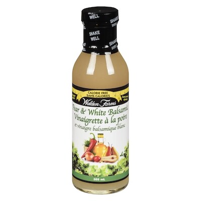 Walden Farms Pear and White Balsamic Vinaigrette 340 g, $1.70/100g