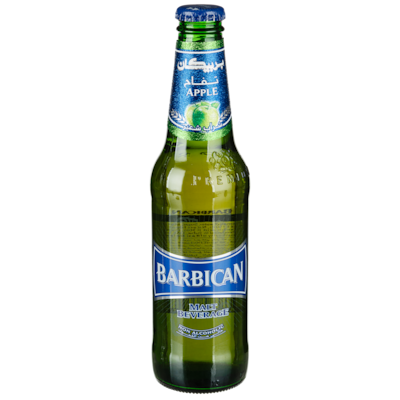 Barbican Malt Drink, Apple 330 ml, $0.54/100ml