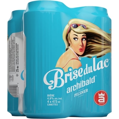 null Canettes de bière, Brise du lac (Pièce d’identité requise au moment du ramassage) 4x473.0 ml, 0,82 $/100ml