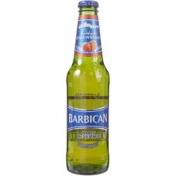 Barbican Strawberry Malt Beverage  6x330.0 ml, $0.50/100ml