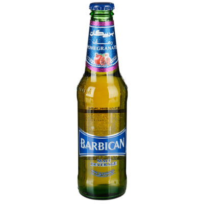 Barbican Pomegranate Malt Beverage  6x330.0 ml, $0.45/100ml