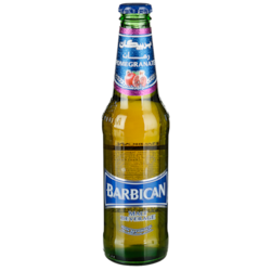 Barbican Boisson de malt, grenade 330 ml, 0,45 $/100ml