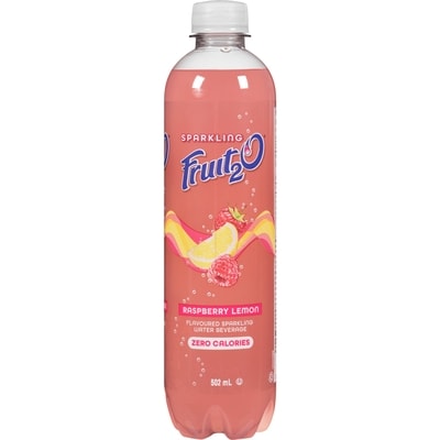 Fruit2O Fruit 2O Sparkling Water, Raspberry Lemon 502 ml, $0.24/100ml