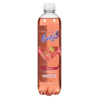Eau pétillante Fruit2O fraise