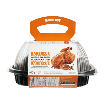 le Choix du Président Poulet BBQ (Disponible après 11h) 1 kg, 1,30 $/100g