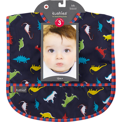 Kushies Waterproof Bib      3 ea, $4.53/1ea