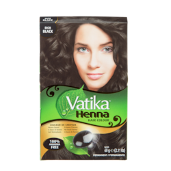 Vatika Naturals Henna Hair Colour, Black 60 g, $9.17/100g