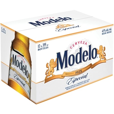 Modelo Modelo Especial Beer Bottles (ID required at pick-up) 12x355.0 ml, $0.65/100ml