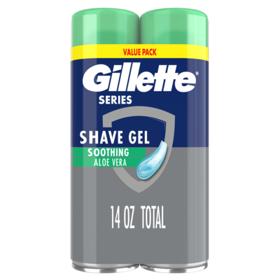 Gillette Gel à raser pour peau sensible 396 g, 1,76 $/100g