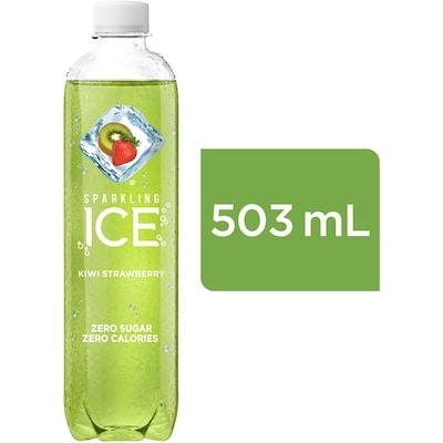 Sparkling Ice Kiwi Strawberry Sparkling Water 12 Pack 12x503.0 ml, $0.30/100ml