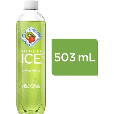 Sparkling Ice Eau gazéifiée Kiwi et Fraise Emballage de 12 12x503.0 ml, 0,30 $/100ml
