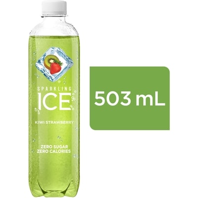 Sparkling Ice Kiwi Strawberry Sparkling Water 503 ml, $0.30/100ml