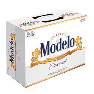 Modelo Modelo Especial Beer Cans (ID required at pick-up) 12x355.0 ml, $0.65/100ml