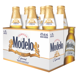 Modelo Bière Especial en bouteille (Pièce d’identité requise au moment du ramassage) 6x355.0 ml, 0,80 $/100ml