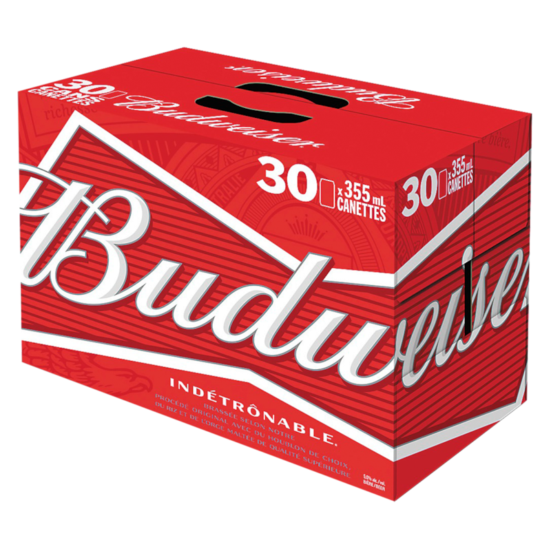 Budweiser Beer (ID required at pick-up) - 30x355.0 ml | Your