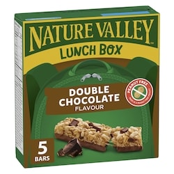 Nature Valley Lunchbox Granola Bars, Double Chocolate, Kids Snacks, 5 ct 130 g, $2.88/100g