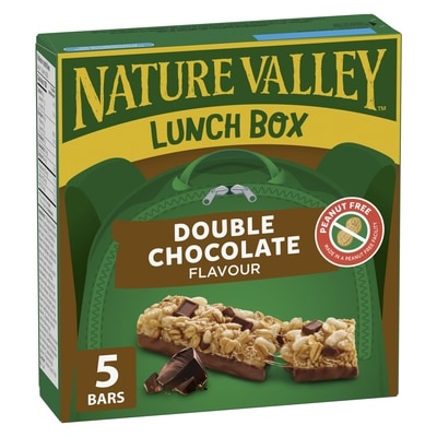 Nature Valley Lunchbox Granola Bars, Double Chocolate, Kids Snacks, 5 ct 130 g, $2.69/100g