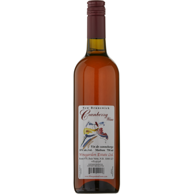 null Vin de canneberges Winegarden (Pièce d’identité requise au moment du ramassage) 750 ml, 1,73 $/100ml