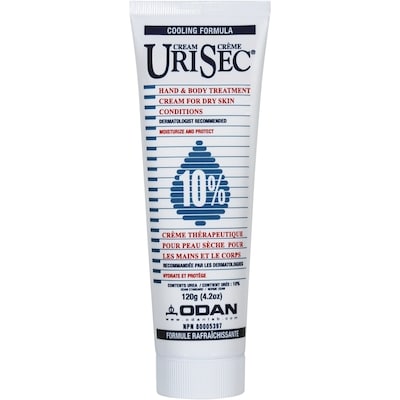 UriSec Urisec crème 10% hydrate et protège 120 g, 9,99 $/100g