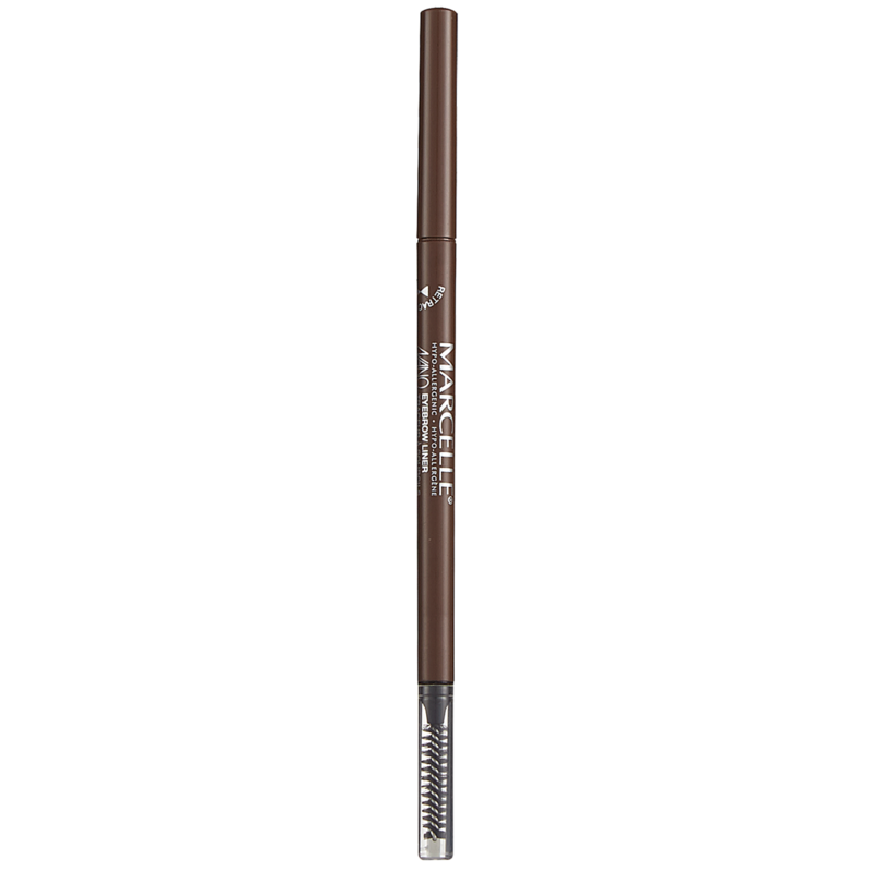 Nano Retractable Eyebrow Pencil, Medium Brown
