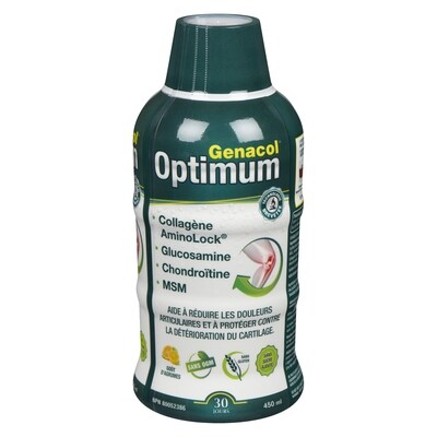 Genacol Optimum 30 Jours Collagène Aminolock 450 ml, 8,44 $/100ml
