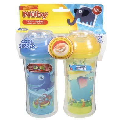 Nuby Toodler Sipeez 18M+ 270 Ml 2 ea, $8.50/1ea