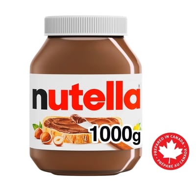 Nutella Hazelnut Spread with Cocoa for Breakfast, 1 kg, $1.20/100g
