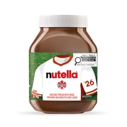 Nutella Pâte à tartiner aux noisettes avec du cacao pour le petit-déjeuner 1 kg, 1,15 $/100g