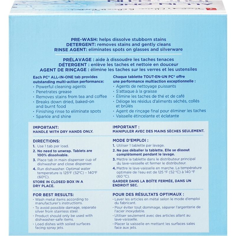 All in One Automatic Dishwasher Detergent