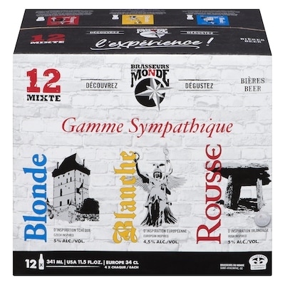 null Beer Gamme Sympathique (ID required at pick-up) 12x341.0 ml, $0.46/100ml