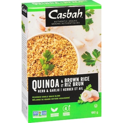 Quinoa & Brown Rice Herb & Garlic