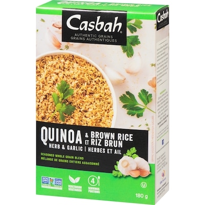 Quinoa & Brown Rice Herb & Garlic