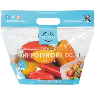 null Poivrons, miniatures 454 g, 1,32 $/100g
