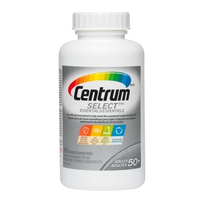 Centrum Select Essentials 250 ea, $0.13/1ea