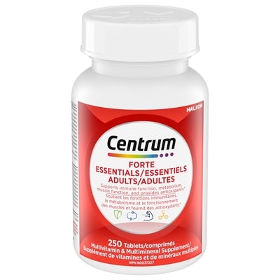 Centrum Forte Essentials 250 ea, $0.13/1ea