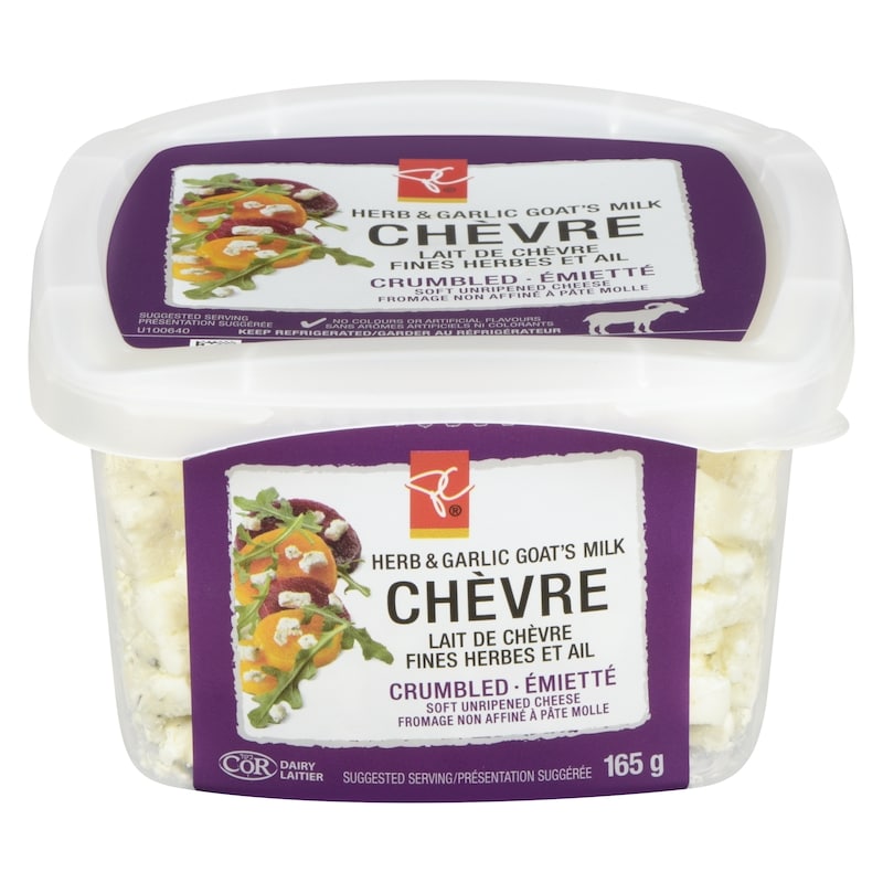 Garlic & Herb Crumbled Goat's Milk Chèvre