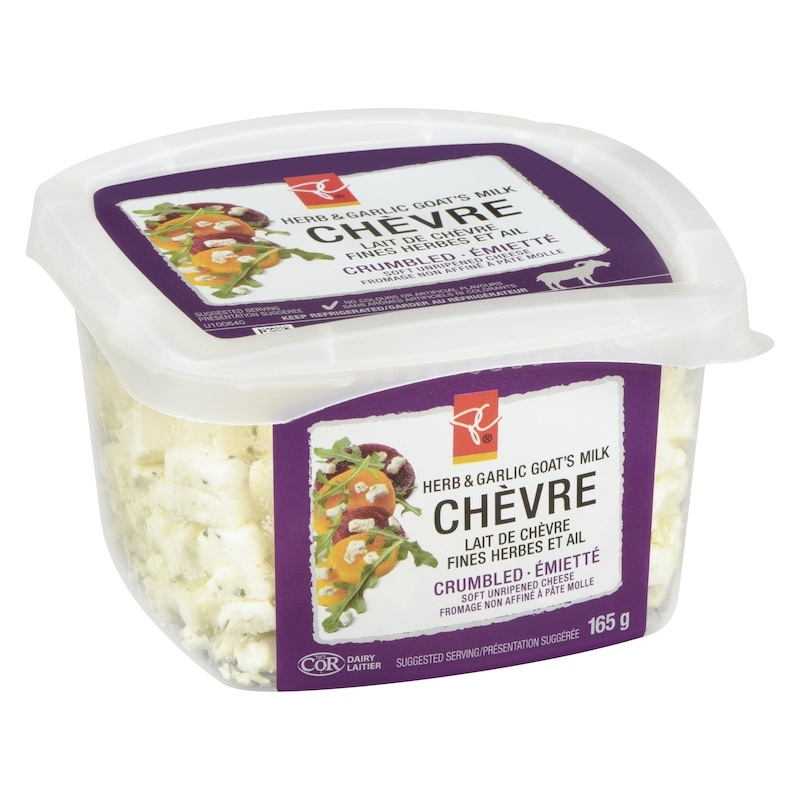 Garlic & Herb Crumbled Goat's Milk Chèvre