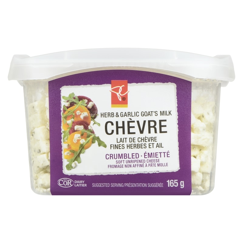 Garlic & Herb Crumbled Goat's Milk Chèvre
