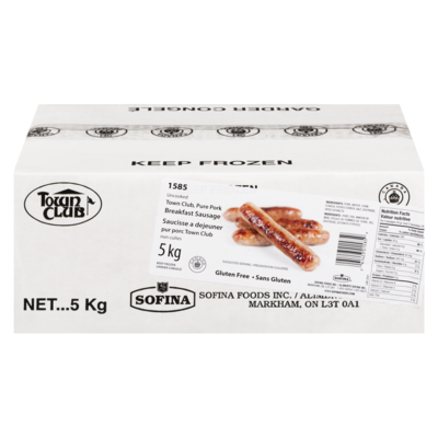 null Pork Breakfast Sausage 5 kg, $0.80/100g