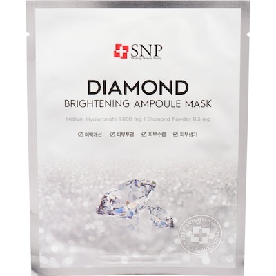 SNP Brightening Ampoule Mask Diamond 250 ml, $3.69/1ea