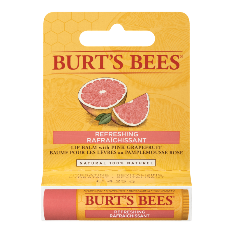 100% Natural Origin Moisturizing Lip Balm, Pink Grapefruit