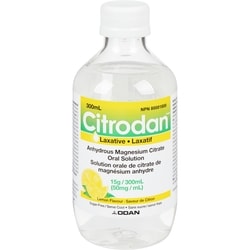 Citrodan Laxative Lemon Flavour 300 ml, $2.50/100ml