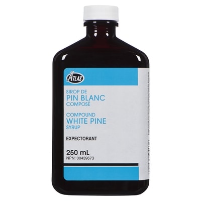 De Pin Blanc Composé Sirop