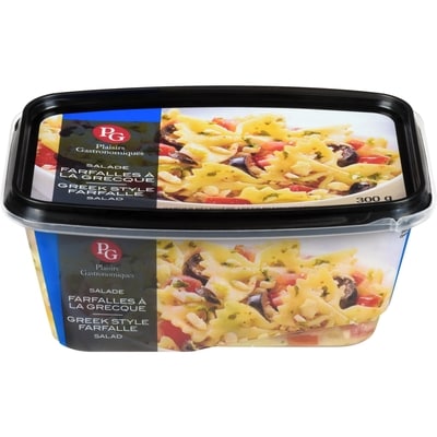 Plaisirs Gastronomiques Salade de farfalles à la grecque 300 g, 2,00 $/100g