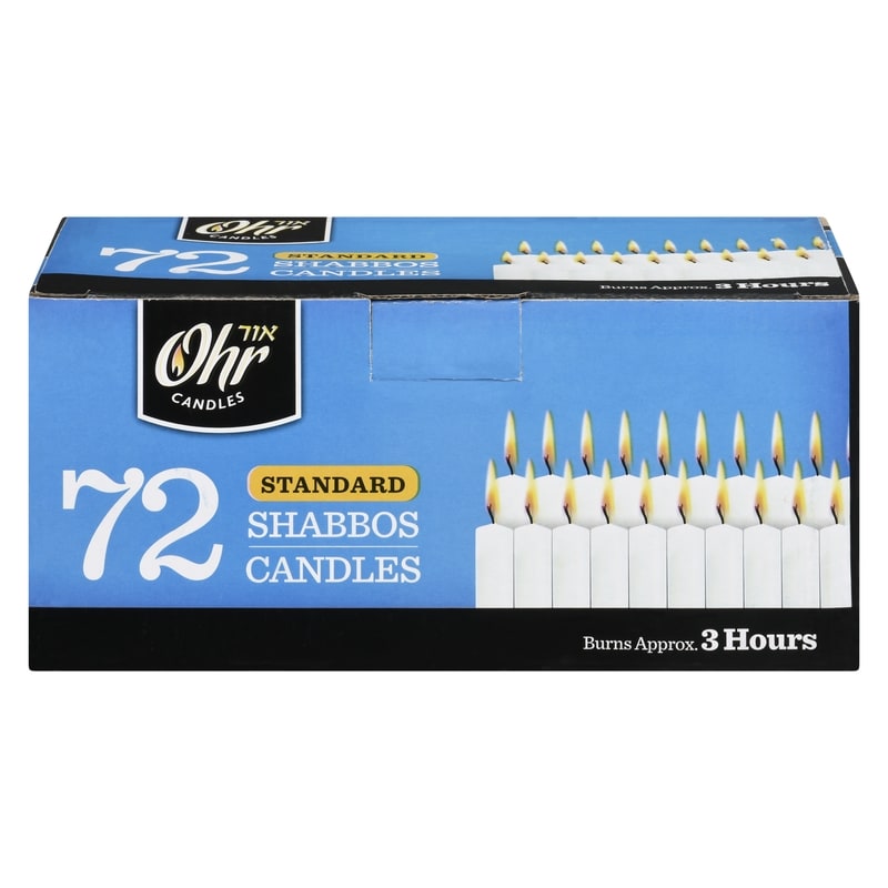 Shabbos Candles Standard 
