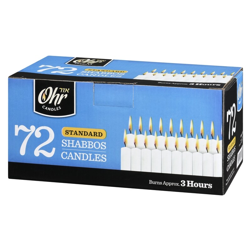 Shabbos Candles Standard 